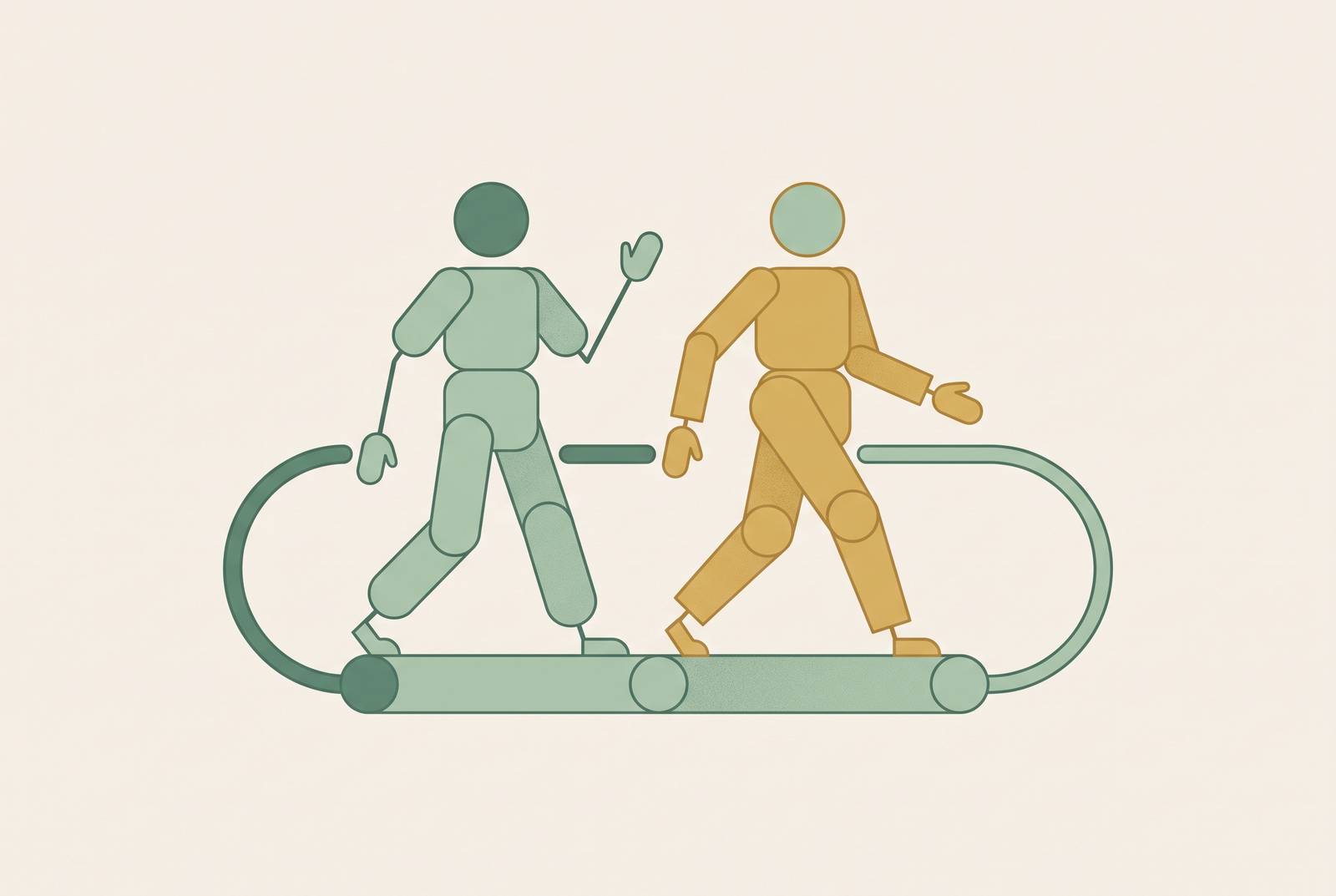 Cover illustration for “How to Find a Fitness Accountability Partner as an Adult”