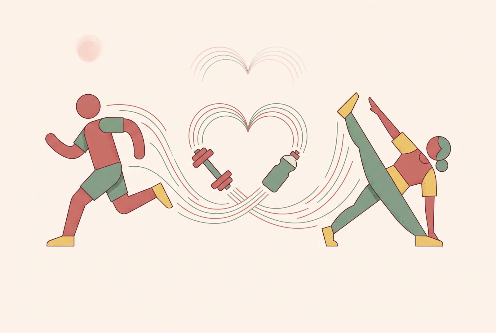 Cover illustration for “Keeping Fitness Motivation Alive During Extended Separations”