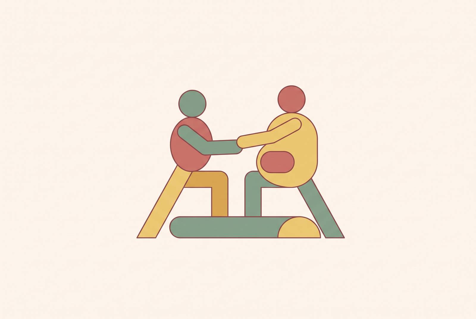 Cover illustration for “Adapting Couples Fitness Routines During Pregnancy or Life Changes”