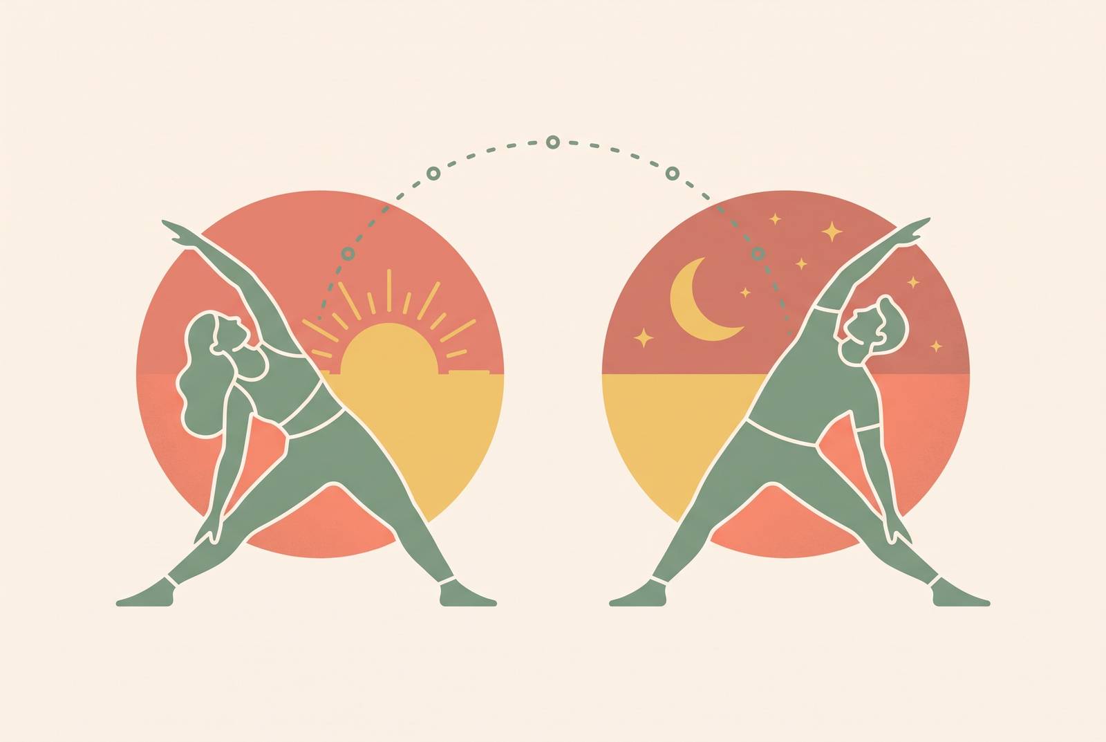 Cover illustration for “Building a Shared Fitness Routine Across Different Time Zones”