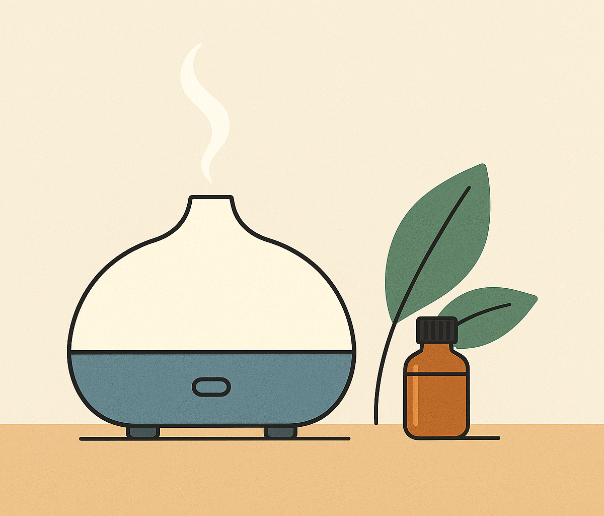 Cover illustration for “Best Essential Oil Diffusers for Home Use”