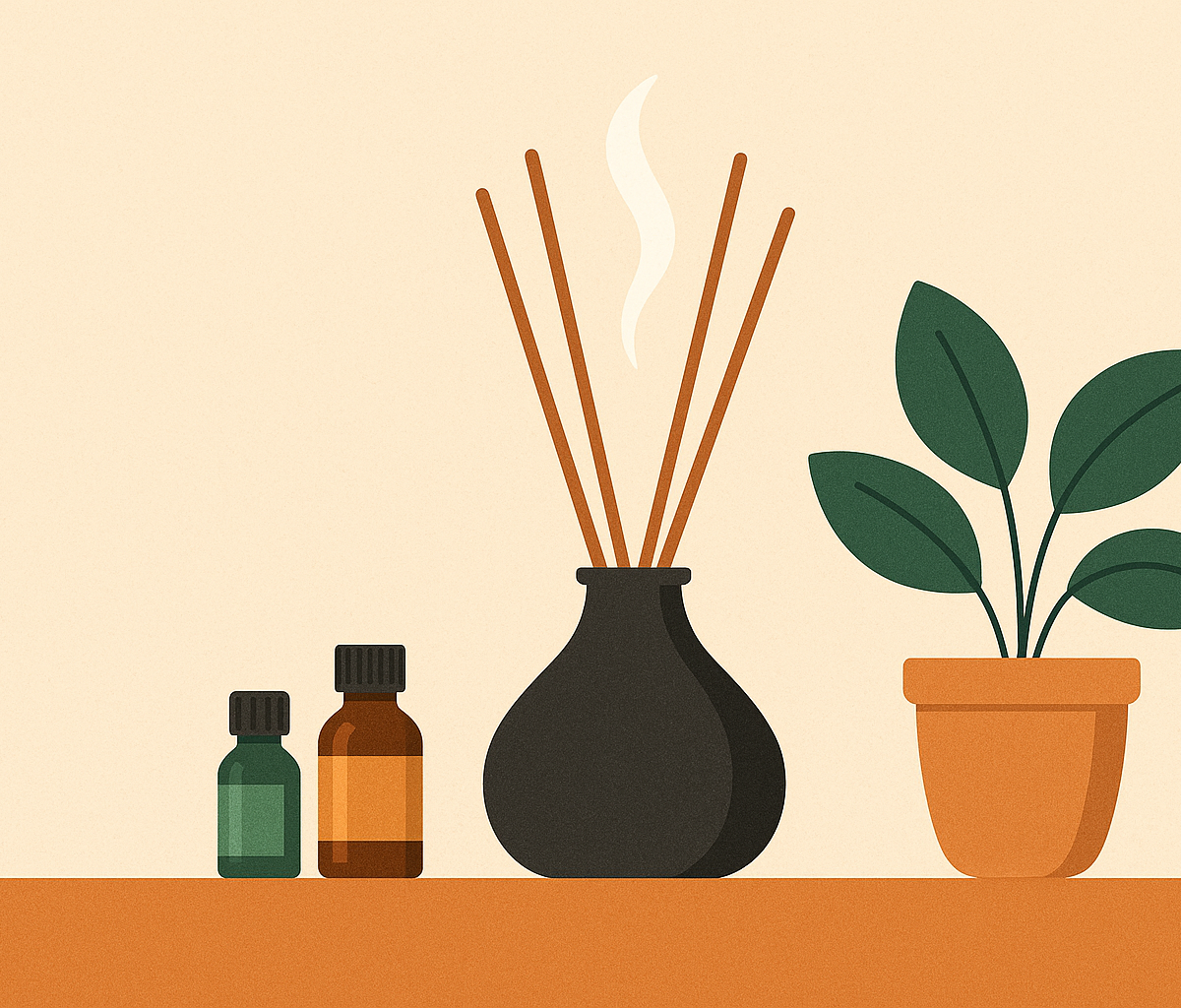 Cover illustration for “Best Diffuser Oil Scents for Home Ambiance”
