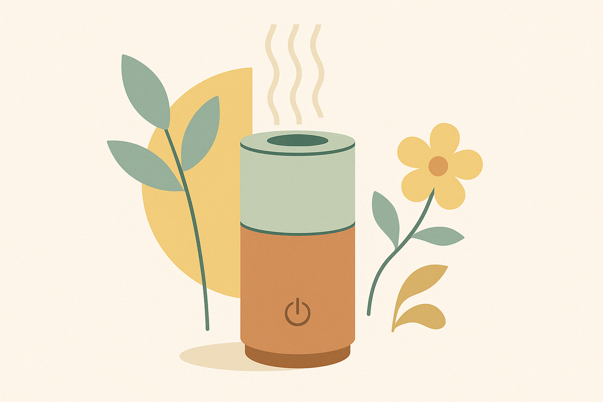 Cover illustration for “VOC Emissions Comparison Between Diffuser Types”