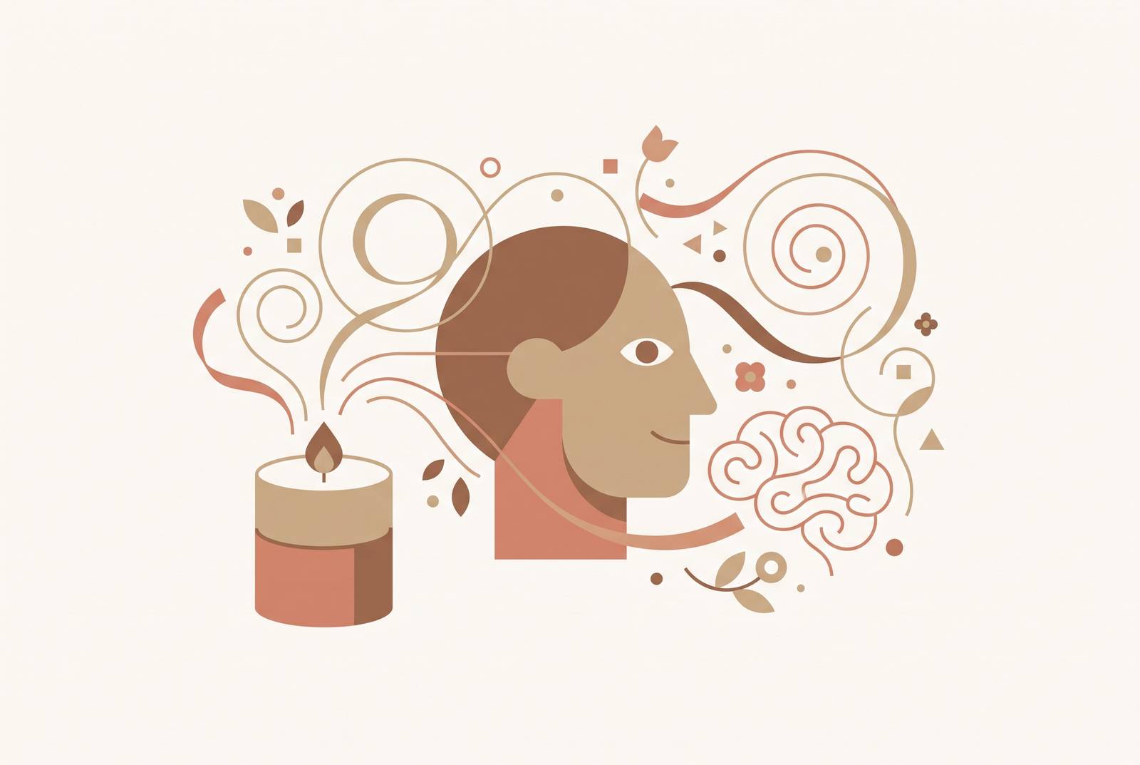 Cover illustration for “How Scent Affects Mood and Memory According to Research”