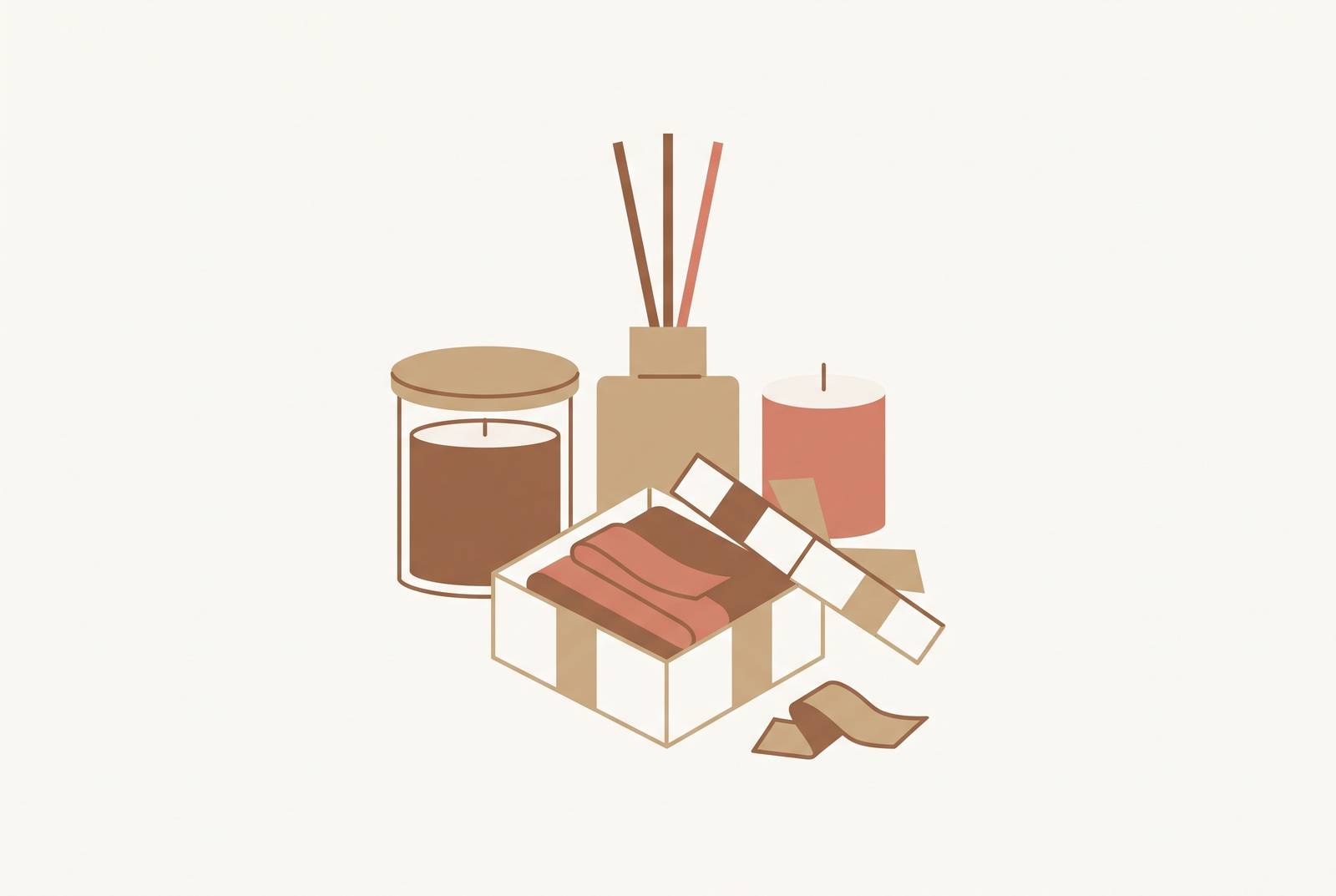 Cover illustration for “Home Fragrance Gift Sets for a Boyfriend or Male Partner”