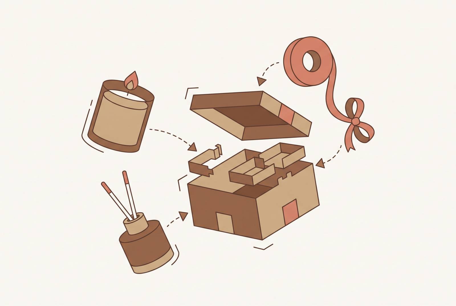 Cover illustration for “Building a Fragrance Gift Set From Individual Components”