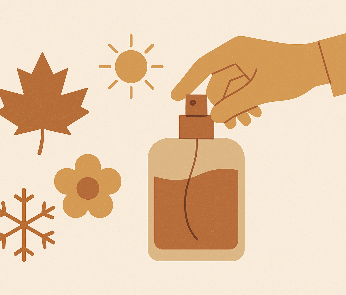 Cover illustration for “Seasonal Fragrance Rotation for Mood Regulation”