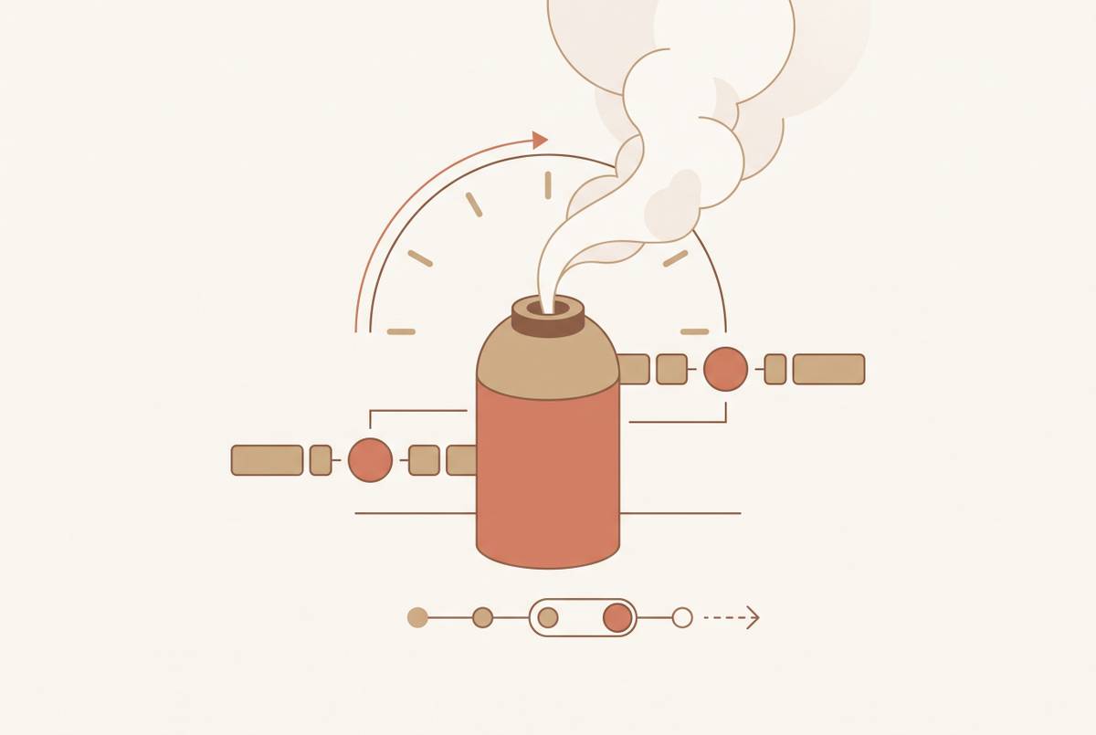 Cover illustration for “Smart Diffuser Scheduling and Automation Features”
