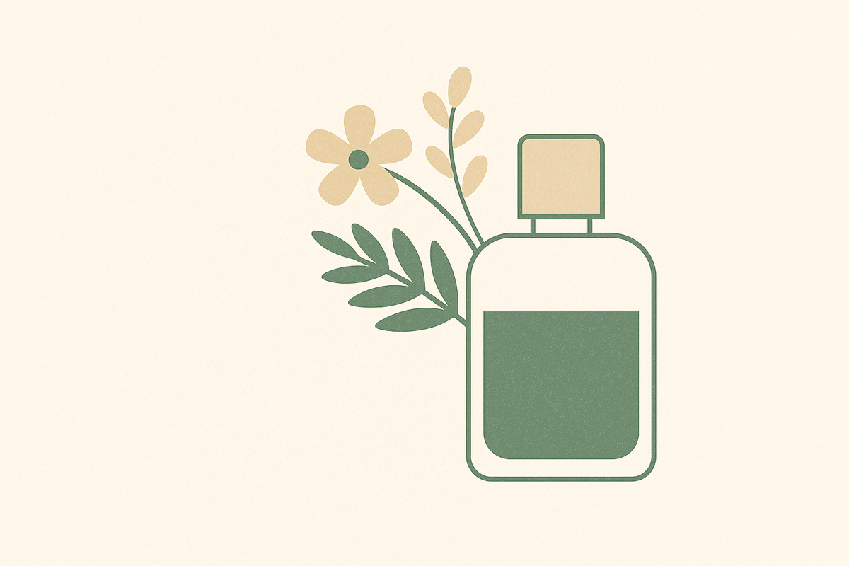 Cover illustration for “Seasonal Scent Transitions for a Year-Round Fragrance Wardrobe”