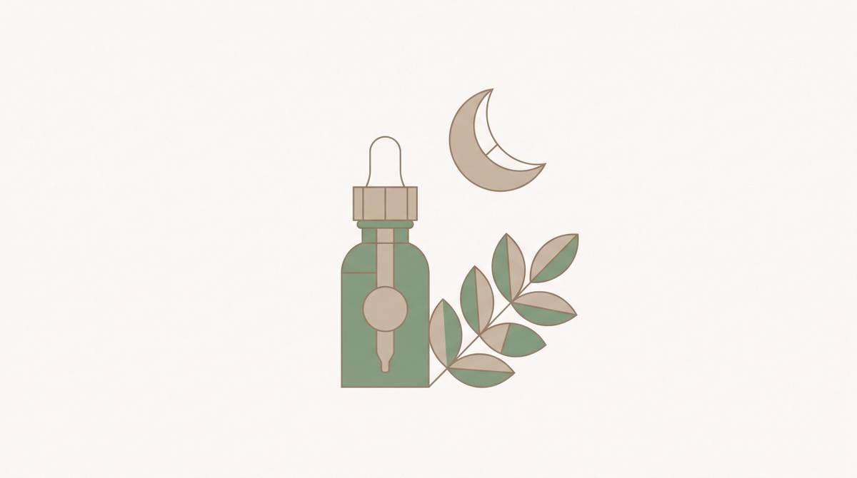 Cover illustration for “Essential Oils for Sleep and Relaxation”