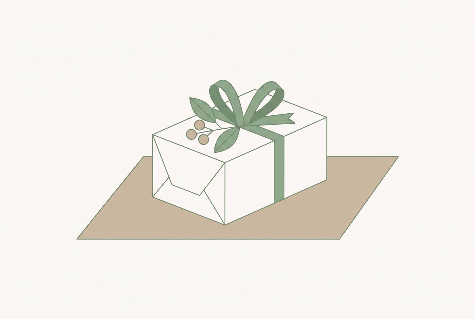 Cover illustration for “Unique Christmas Gifts for Adults Who Hate Clutter”