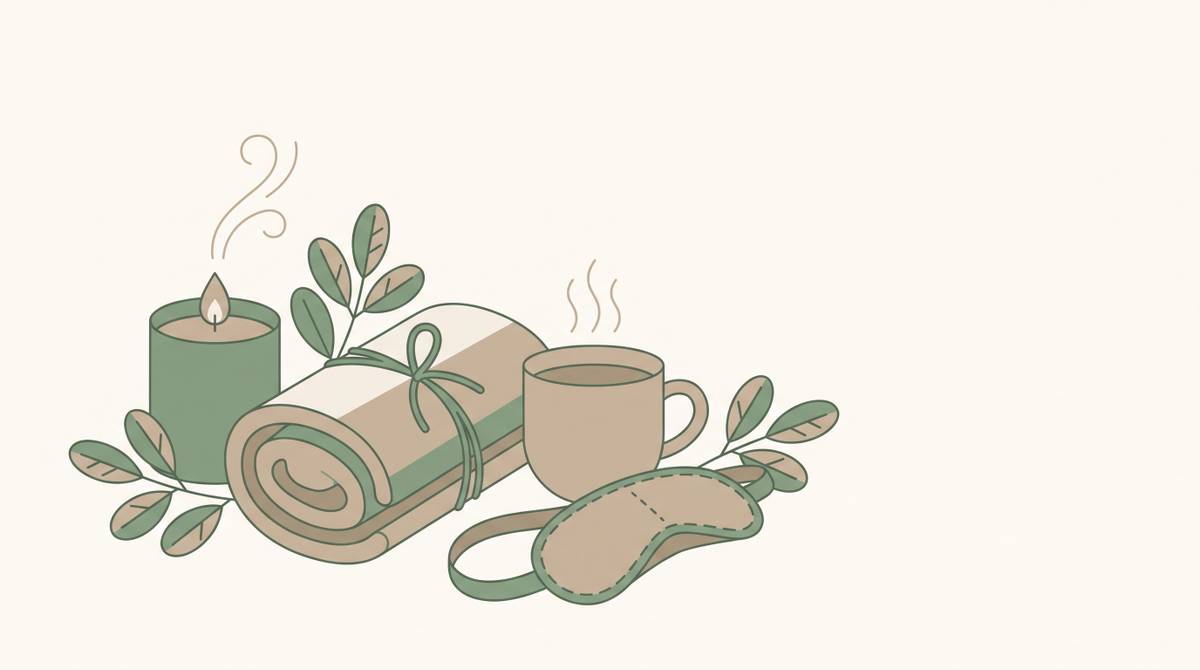 Cover illustration for “Gifts for Relaxation and Stress Relief Under Fifty Dollars”
