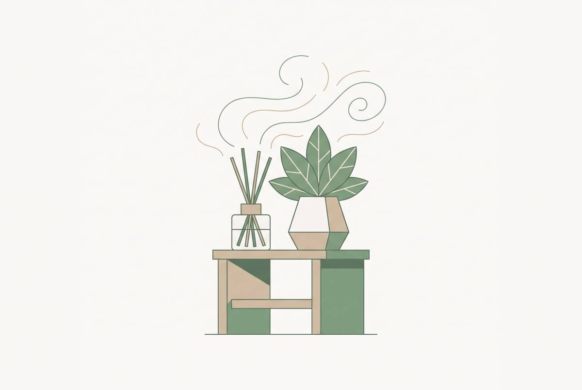 Cover illustration for “How to Keep Your House Smelling Good All the Time”