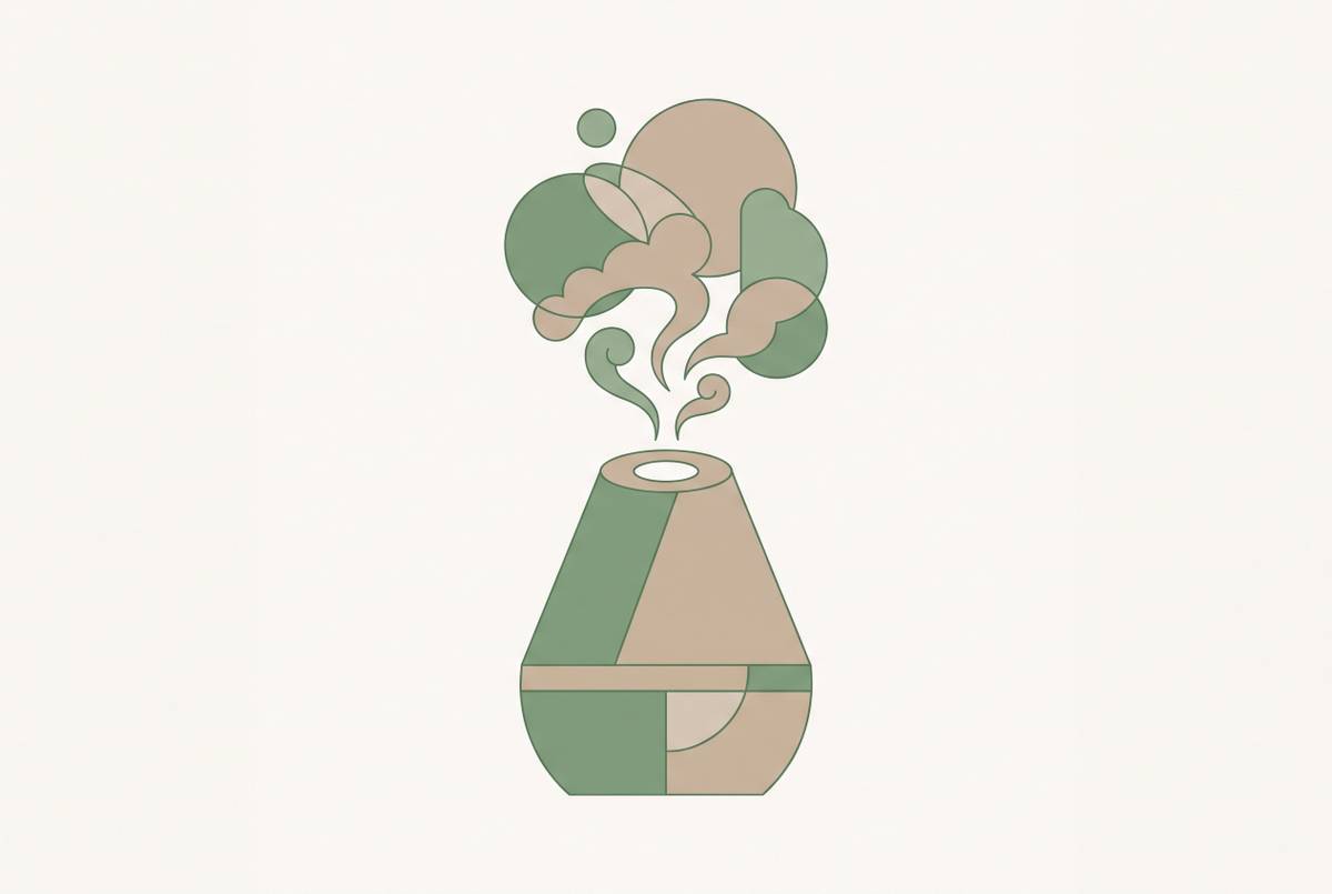 Cover illustration for “Scent and Mood: What the Research Actually Says”