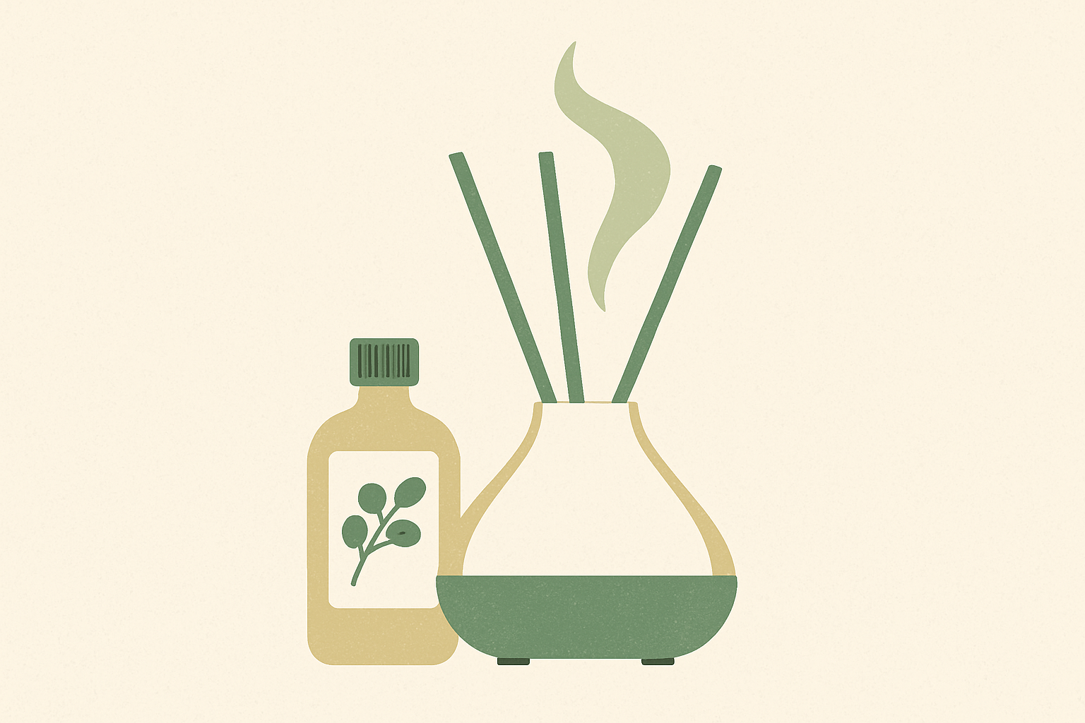 Cover illustration for “Frankincense Fragrance Oil in a Home Diffuser”