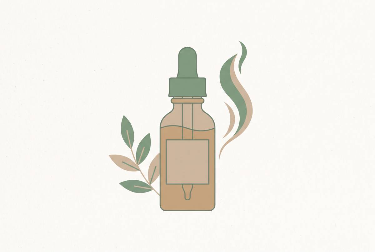 Cover illustration for “How to Read an Essential Oil Label Before Buying for a Diffuser”