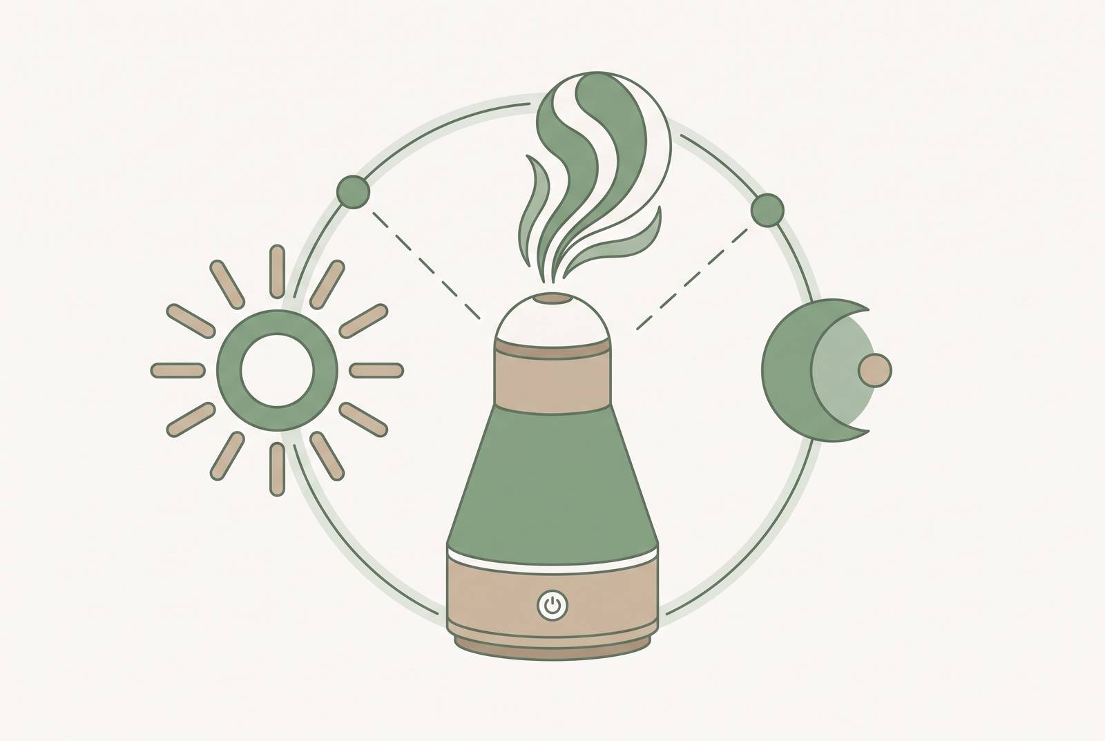 Cover illustration for “Smart Diffuser Scheduling for Morning and Evening Scent Routines”