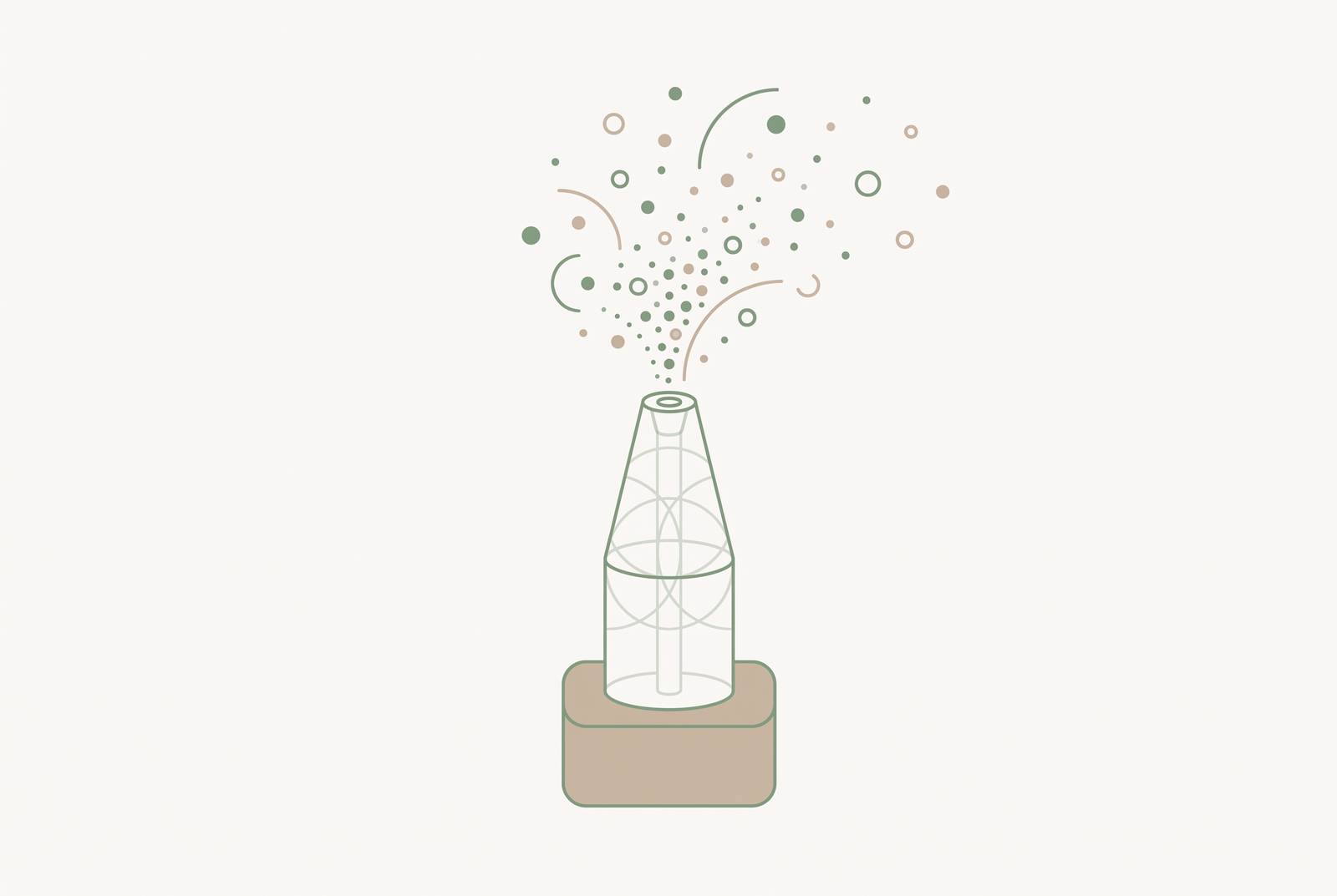 Cover illustration for “Nebulizing Diffuser Technology Explained for Home Buyers”