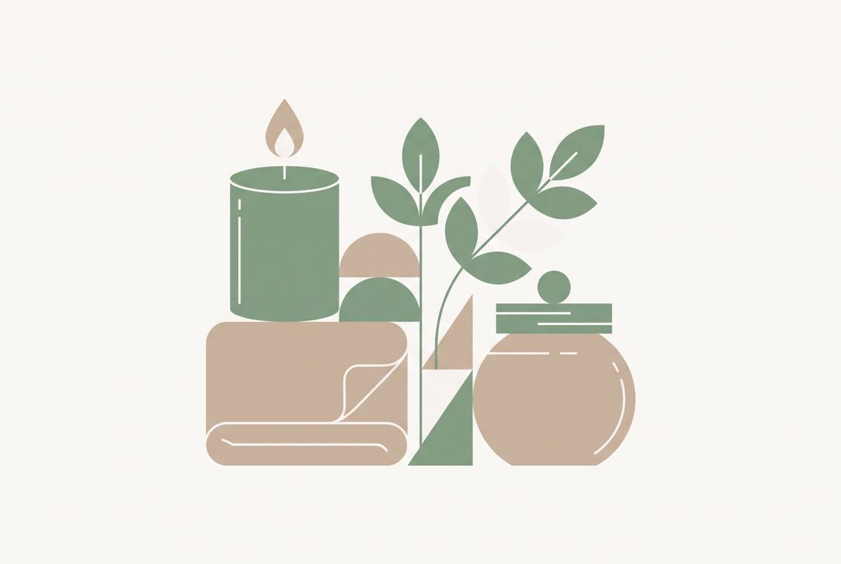 Cover illustration for “Mindfulness Gift Sets for Adults Who Already Have a Wellness Routine”