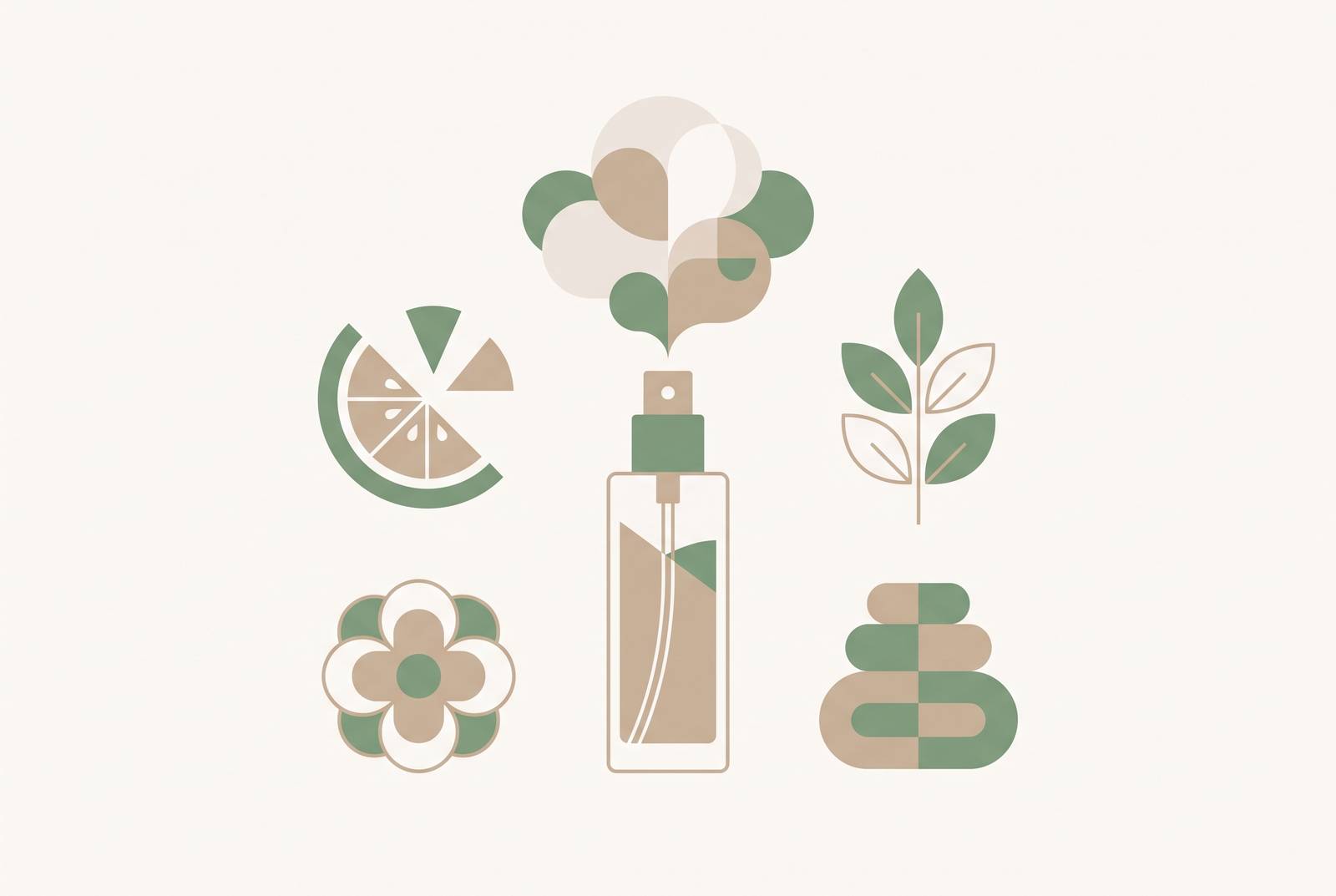 Cover illustration for “Best Fragrance Oils for Cold-Air Diffusers by Scent Family”