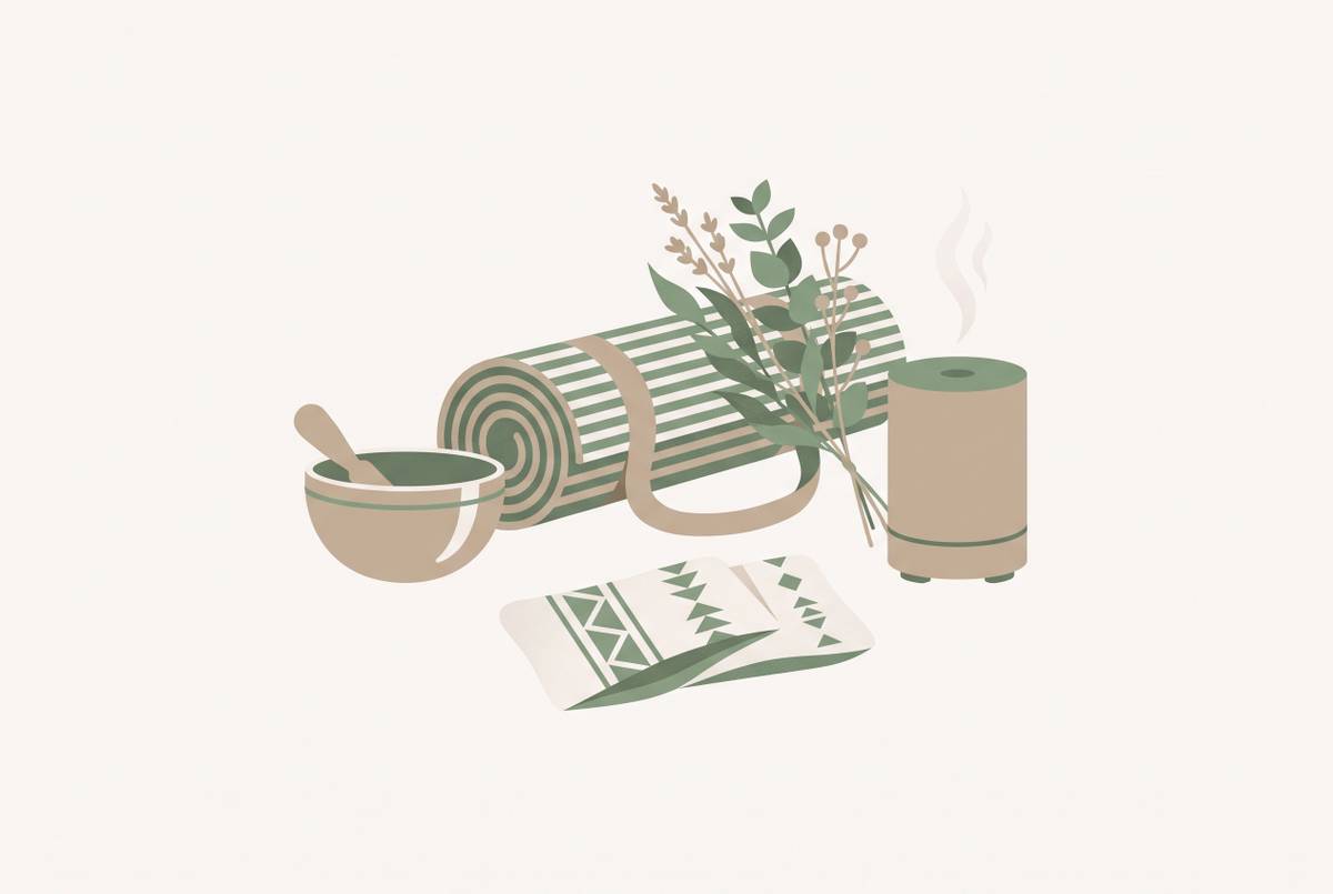 Cover illustration for “Meditation Gifts That Go Beyond Cushions and Candles”