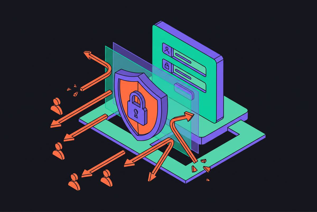 Cover illustration for “Blocking Account Enumeration Attacks in SaaS Login Flows”