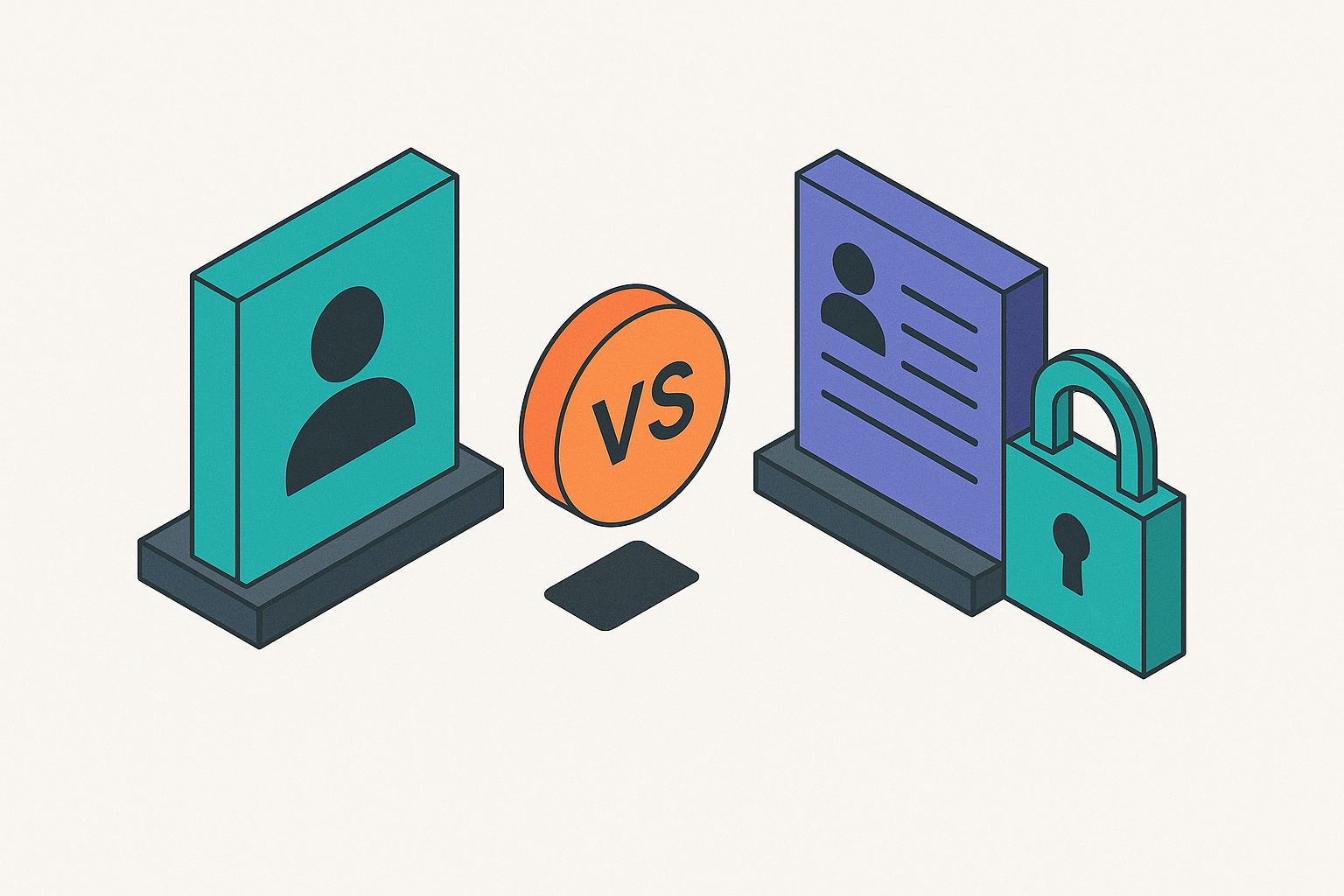 Cover illustration for “ABAC vs RBAC for SaaS Permission Systems”