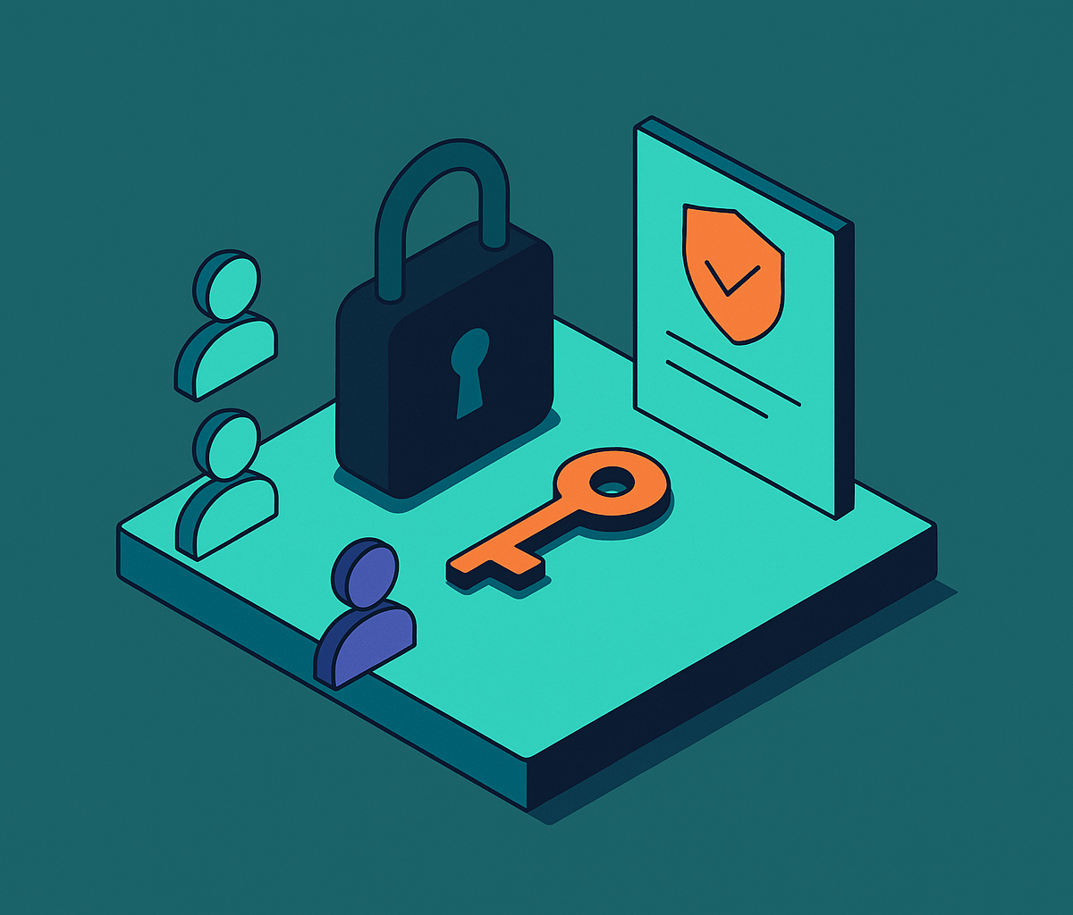 Cover illustration for “Role-Based Access Control Modeling for Multi-Tenant SaaS”