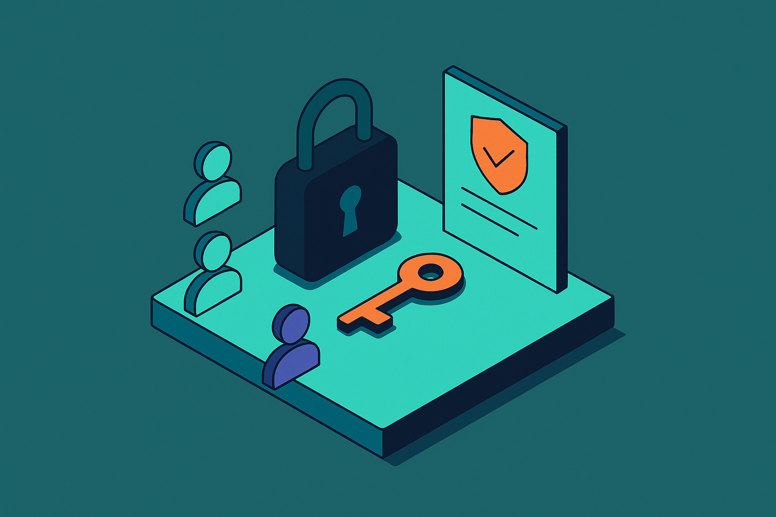 Cover illustration for “Role-Based Access Control Modeling for Multi-Tenant SaaS”