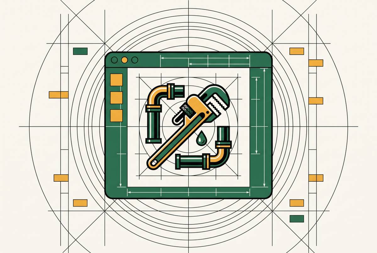 Cover illustration for “Google Business Profile Categories and Services for Plumbers”