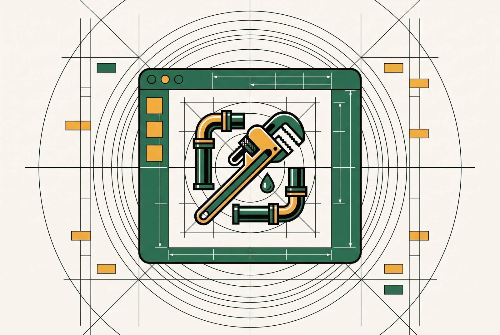 Cover illustration for “Google Business Profile Categories and Services for Plumbers”