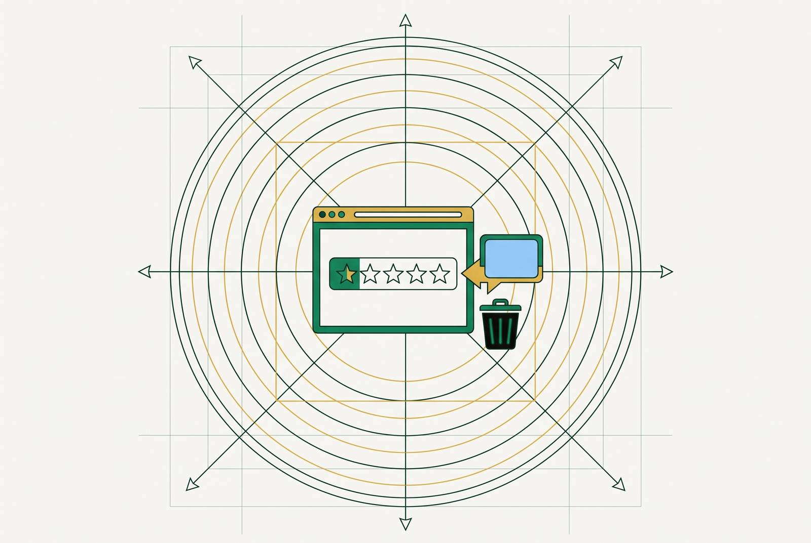 Cover illustration for “Deleting and Responding to Negative Google Reviews”