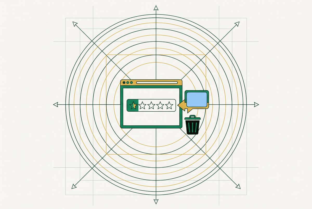 Cover illustration for “Deleting and Responding to Negative Google Reviews”