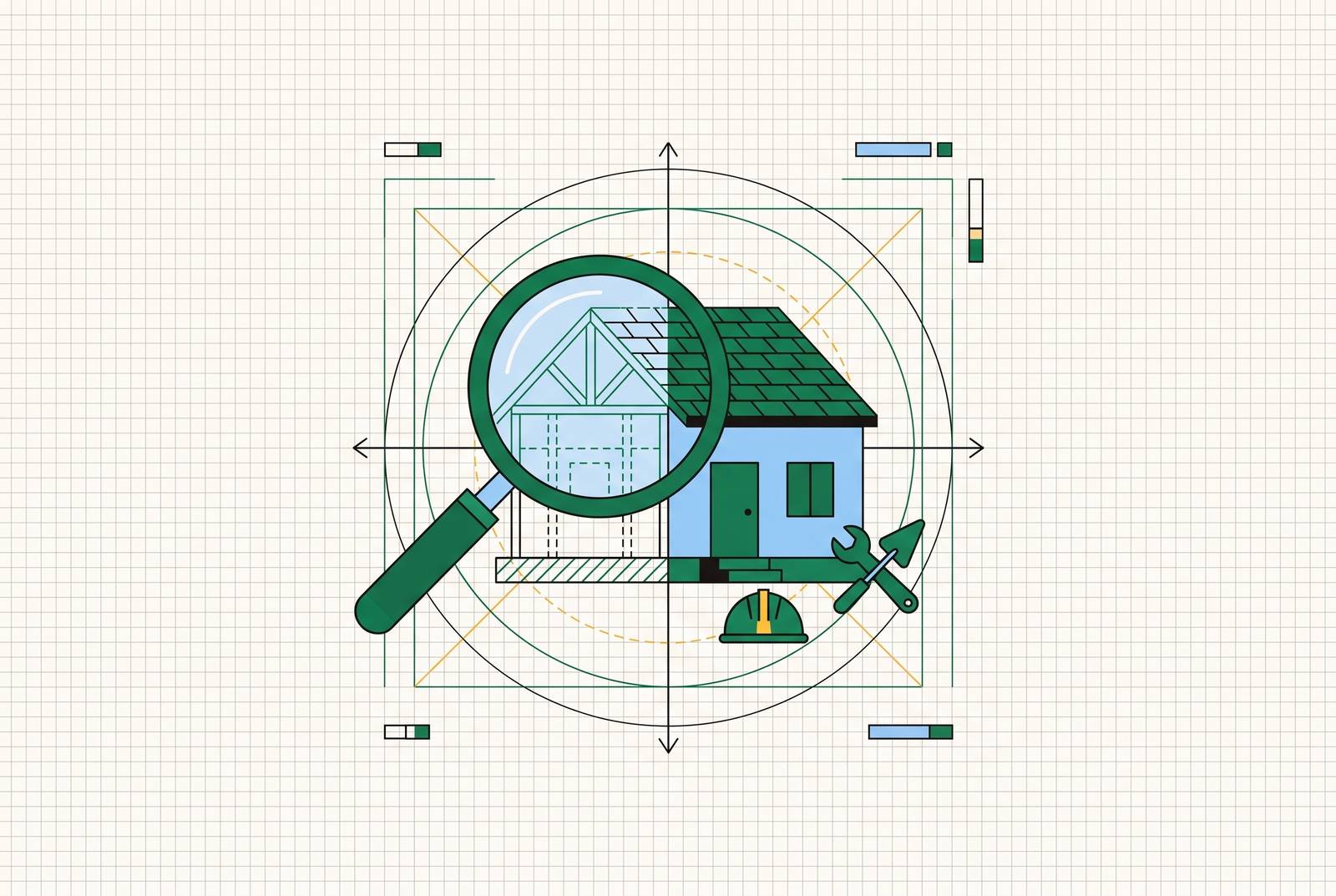 Cover illustration for “SEO for General Contractors and Home Improvement Companies”