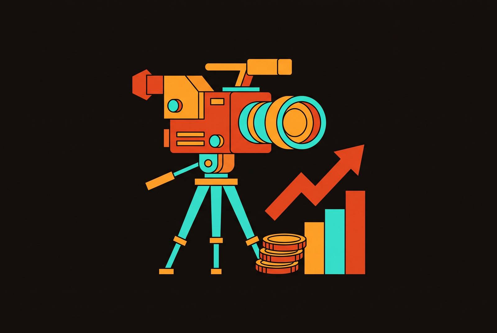 Cover illustration for “What Drives Up the Cost of a B2B Video Production”