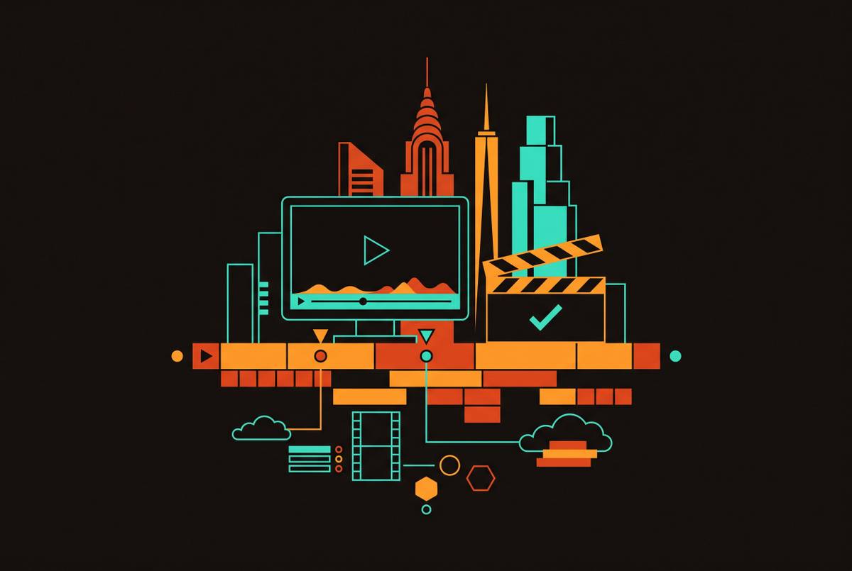 Cover illustration for “Post-Production Services Available to Startups in New York”