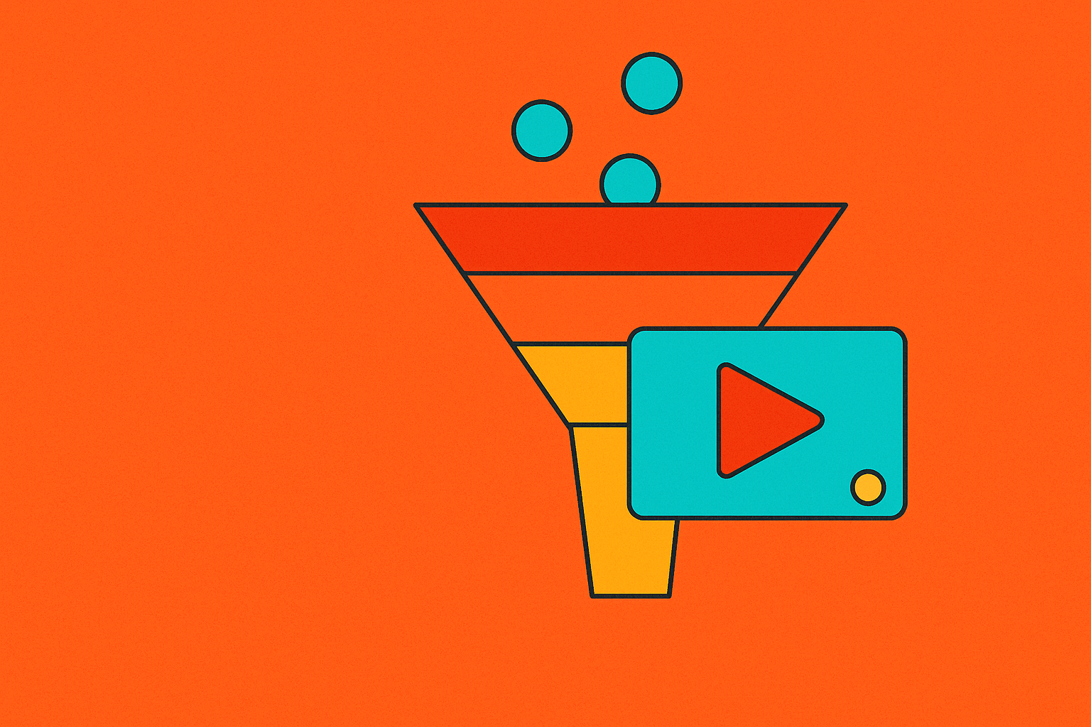 Cover illustration for “Where to Place Explainer Videos in a SaaS Marketing Funnel”