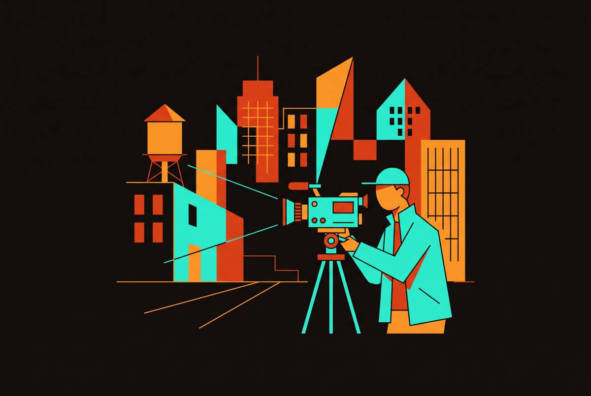 Cover illustration for “Shooting Startup Demo Videos on Location in New York”