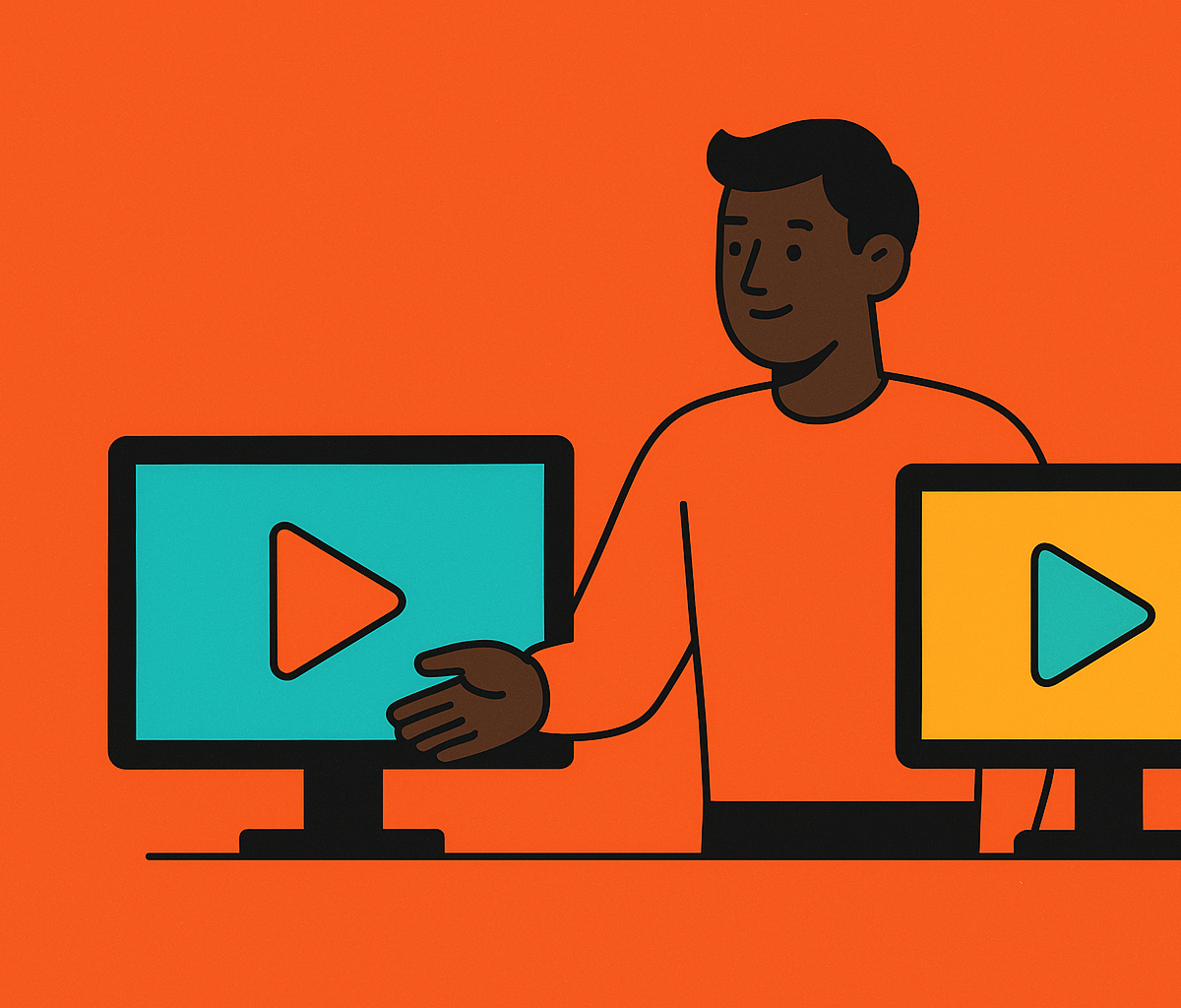Cover illustration for “Specialized vs. General Video Agencies for SaaS Startups”