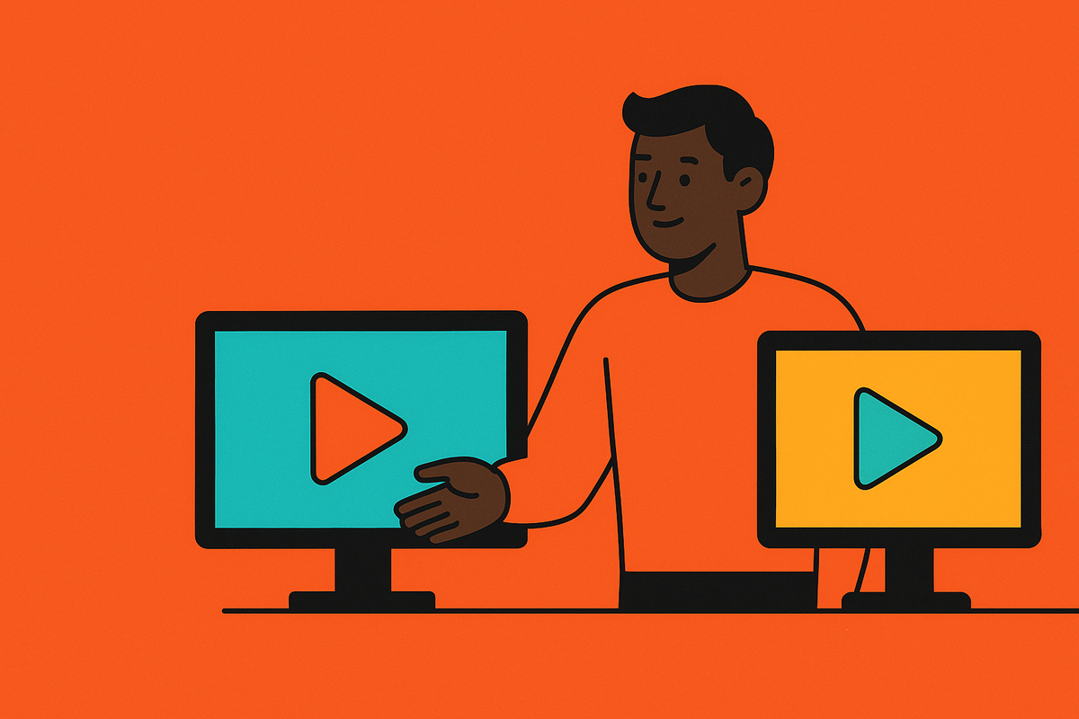 Cover illustration for “Specialized vs. General Video Agencies for SaaS Startups”