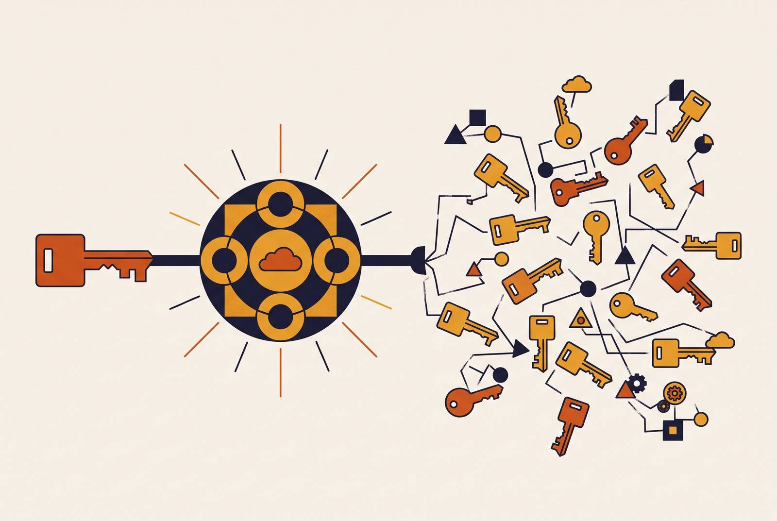 Cover illustration for “Single API Key vs Separate Keys for Every LLM Provider”
