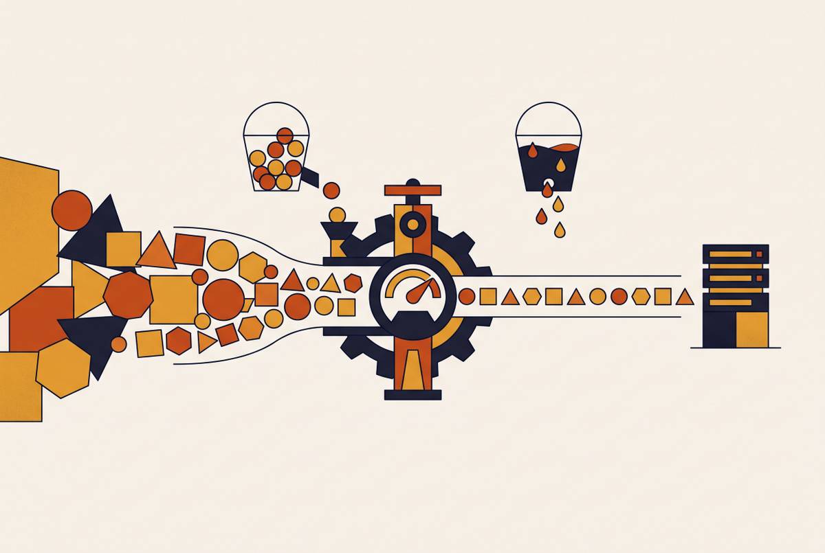Cover illustration for “Rate Limiting Strategies for LLM API Traffic”