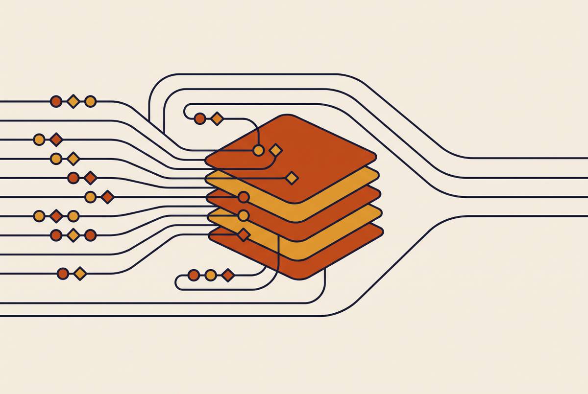 Cover illustration for “Semantic Caching to Reduce LLM Routing Costs”
