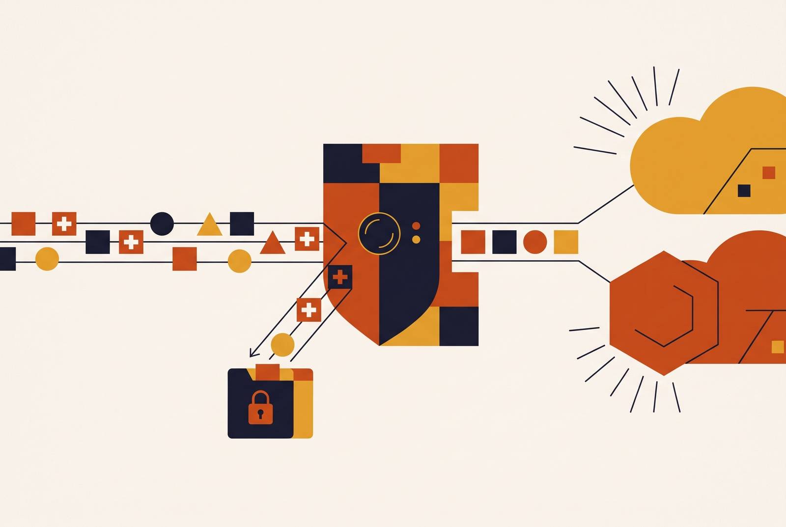 Cover illustration for “Blocking Patient Data From Reaching OpenAI and Anthropic at the Network Layer”