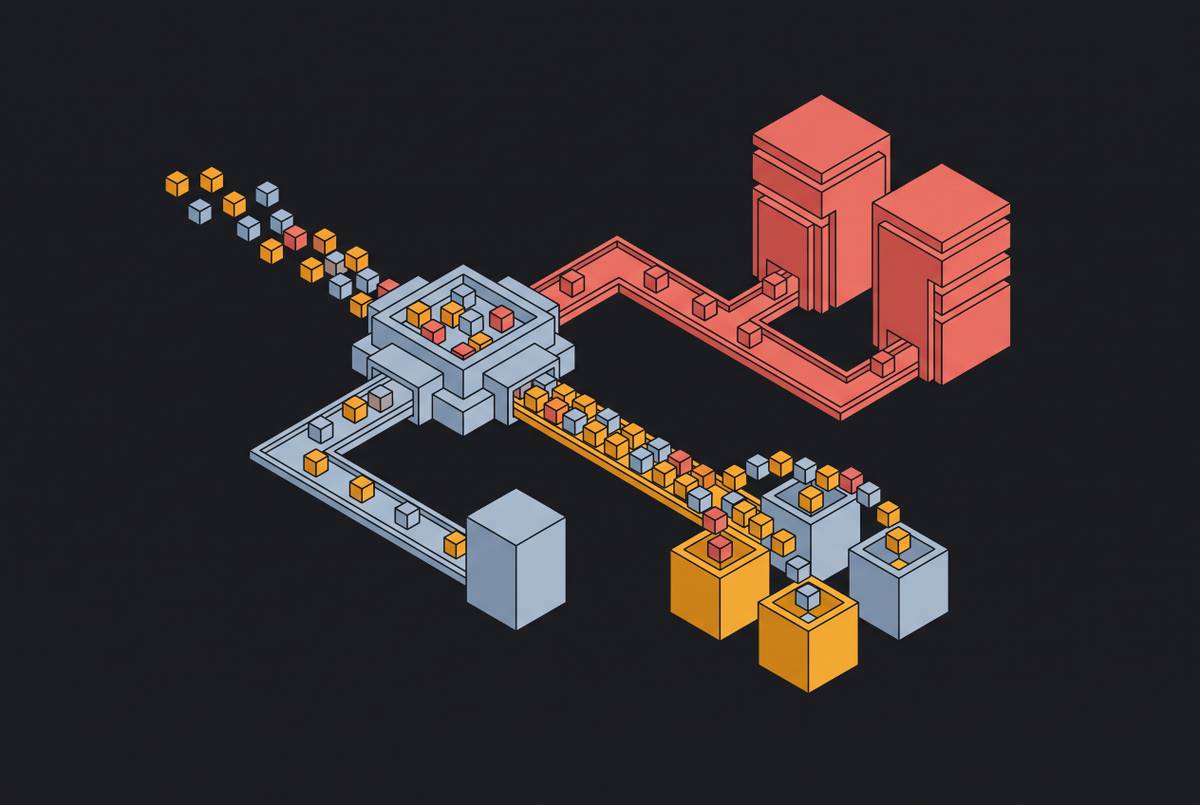 Cover illustration for “Model Routing by Task Type — When Smaller Models Are Good Enough”