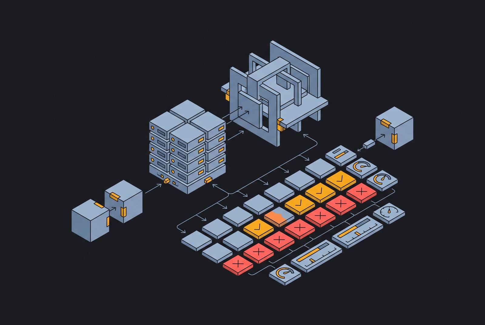 Cover illustration for “Building an Internal LLM Evaluation Suite Without a Dedicated ML Team”