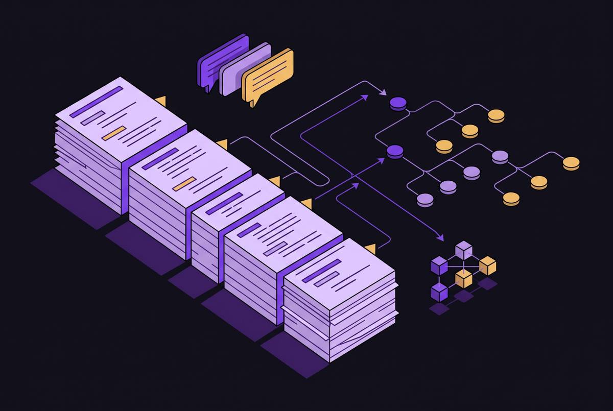 Cover illustration for “Topic Segmentation and Meeting Structure Inference From Transcripts”