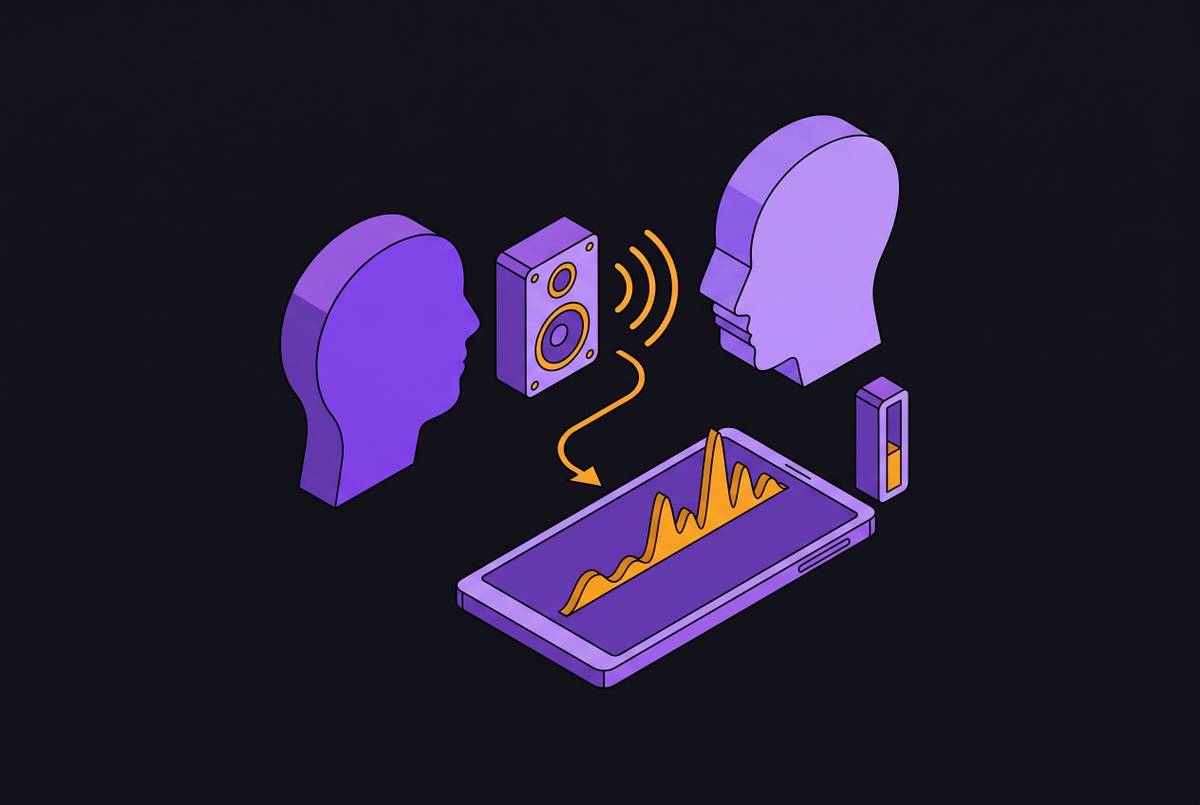 Cover illustration for “Sentiment and Tone Analysis in Sales Call Intelligence”