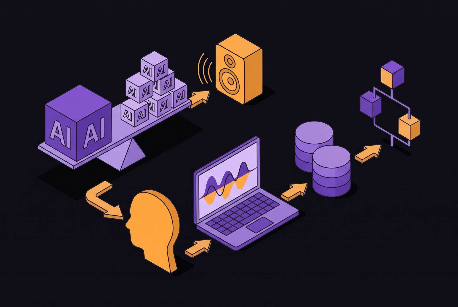 Cover illustration for “LLM Selection Tradeoffs for Meeting Intelligence Pipelines”