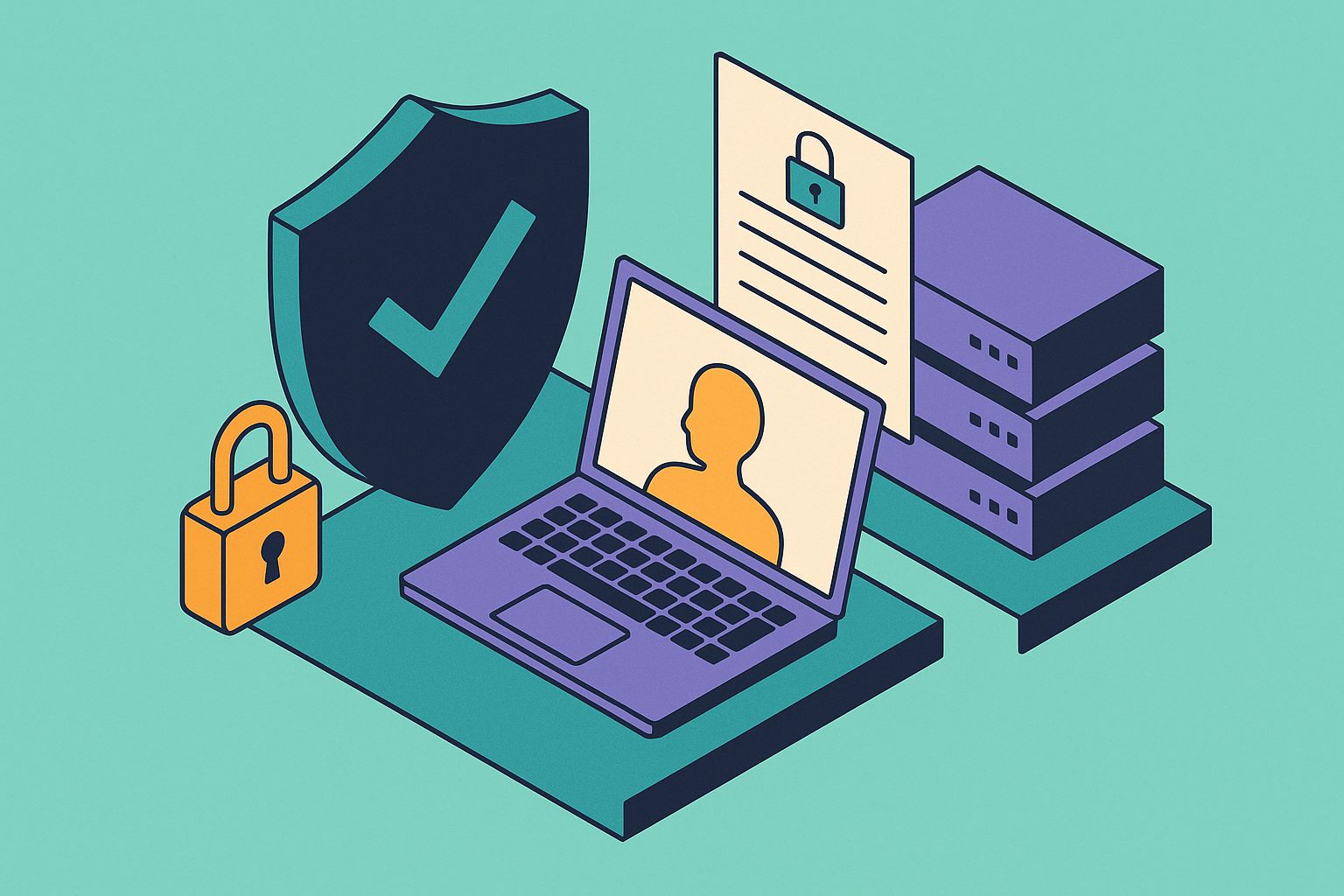 Cover illustration for “Security and Data Residency Requirements for AI Meeting Vendors”